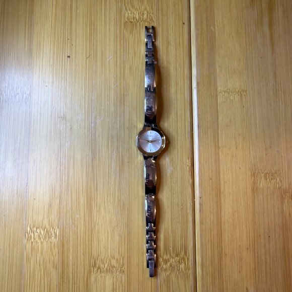 Caravelle by Bulova Ladies' Petite Minimalist Watch Gold/Silver C869852, 20mm - Picture 2 of 5